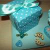 Baby Geburt Taufe - Geldgeschenk - blau - Geschenkidee für einen Jungen Bild 3