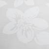Leinen uni leichte Sommerstoffe Weiß Leinenstoff Blumen Bild 6