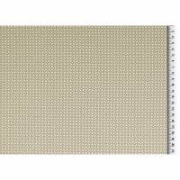 9,98 Euro/m Baumwolle grafisches Muster grau-weiß Bild 1