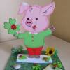 Geldgeschenk zum Geburtstag - Glücksschwein - Geschenkidee - Tischdeko Bild 2