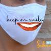 Plotterdatei Mund Sexy Lächeln Corona Maske Mund verschöndern SVG DXF PNG eps pdf jpg Lächeln Smile Plotter Digistamp ausdrucken lasercut Bild 3