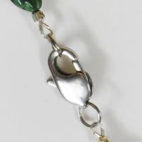 Glasperlenkette mit deutschen Formglasperlen - Birnenernte für eine Gartenliebhaberin! Bild 4