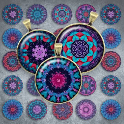 293 - Cabochon Vorlagen, 25mm 18mm 14mm 12mm, rund, Cabochon Motive, Bottle Cap images abstrakt modern pastell