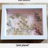 Acrylbild im Schattenfugenrahmen "pink planet" Bild 2