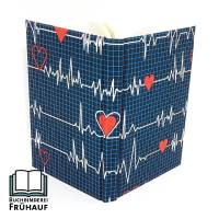 Kalender Taschenkalender Wochenplaner 2022 DIN A6 EKG Geschenk für Krankenschwestern, Arzthelferinnen oder Ärzte Bild 1