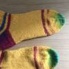 Wollsocken, Socken Gr. 41/42 klassisch handgestrickt Bild 3