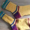 Wollsocken, Socken Gr. 41/42 klassisch handgestrickt Bild 4