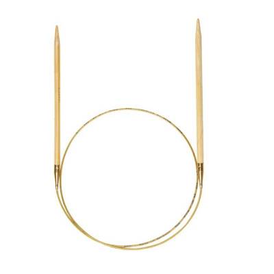 Rundstricknadeln 80cm Bambus 6,0mm addi