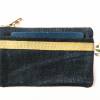 Jeans Geldtasche, Schlüsseltasche, Kreditkartentasche, Kopfhöhrertasche, Upcycling Bild 2