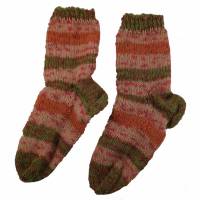 reine Handarbeit - Socken (ca. Größe 22/23) - Mehrfarbig Bild 1