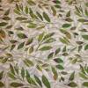 10,70 EUR/m Dekostoff Eucalyptus Blätter grün auf grau Bild 2
