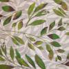 10,70 EUR/m Dekostoff Eucalyptus Blätter grün auf grau Bild 3