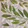 10,70 EUR/m Dekostoff Eucalyptus Blätter grün auf grau Bild 7