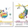 Kalender 2021 Din a5, lustige Tiere, Funny Art, Wandkalender Bild 7