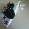 Geldgeschenk Verpackung Weihnachten Nikolaus Dreieckschachtel mit großer Schere Bild 2