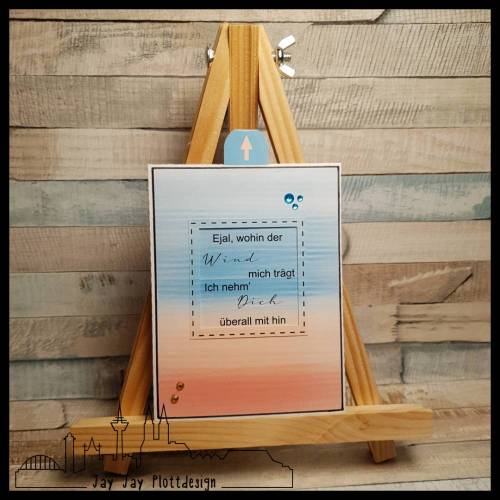 Plotterdatei zauberhafte Lamellenkarte