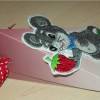 Geldgeschenk Geschenkverpackung - Achtung Mäuse Dreieckschachtel mit Applikation zum Aufbügeln - Nähen Bild 4