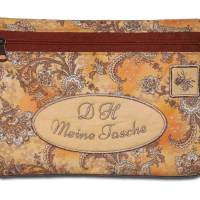 16,00 EUR/m Meterware Quilting Treasures Baumwolle US-Designerstoff gelb-orange-braun für Kissen Decken Taschen Bild 4