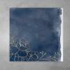 Gästebuch Hochzeit Aquarell Dark Blue Rosen mit weißen Seiten Hardcover 21x21cm Bild 5