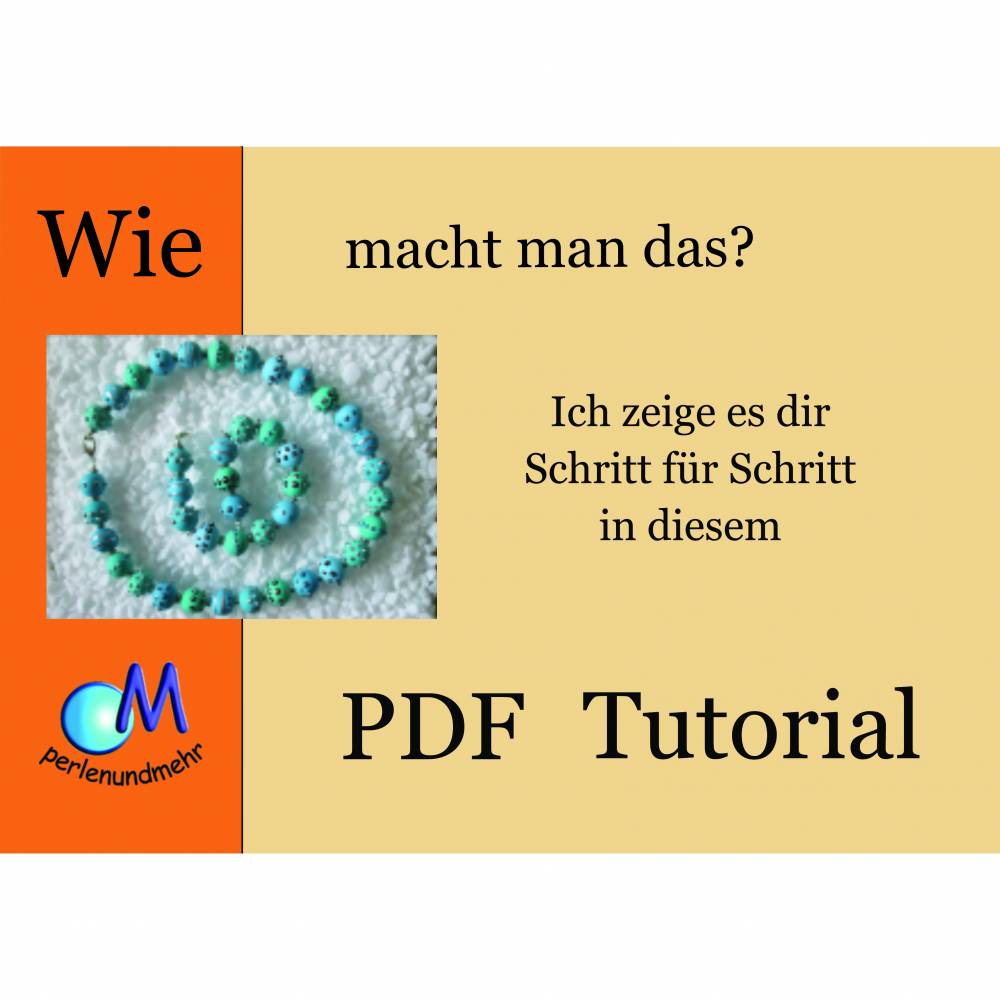 PDF Tutorial Perlen mit Dots Bild 1