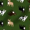 Stoff Hundemotiv "Französische Bulldogge", Baumwoll-Jersey, 50x100cm, viele Farben Bild 7
