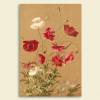 Mohn Blumenbild in rot und weiß 1886 Illustration - Poster Kunstdruck - Vintage Art - Shabby - Kunst - Druck - Wanddeko Bild 2