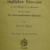 Geschichte der Englischen Literatur 1897, von den Anfängen bis zur Gegenwart Bild 2