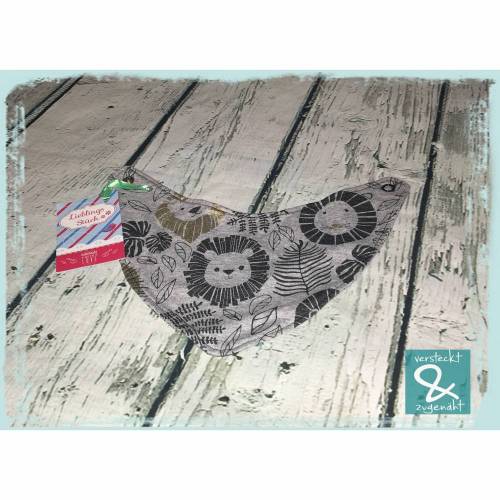 Halstuch "Löwe", Größe 0-6 Monate