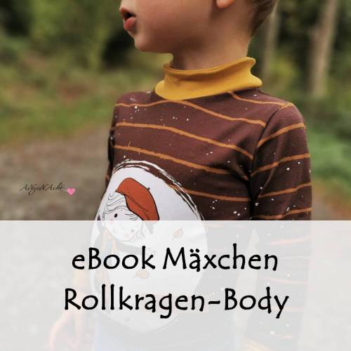 eBook Rollkragen-Body Mäxchen Gr. 44-110 A4 & Großformat
