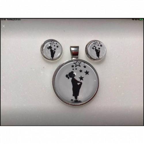 Niedliches Cabochon-Set „Sterntaler“