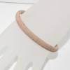 Armband Naturkork taube hellbraun mit Edelstahl Magnetschließe Bild 3
