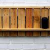 Regal zum Aufhängen, Wandregal, Regal, Bord, Holzregal, Palettenmöbel, Regal aus Palettenholz, DIY, Upcycling Bild 10