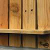 Regal zum Aufhängen, Wandregal, Regal, Bord, Holzregal, Palettenmöbel, Regal aus Palettenholz, DIY, Upcycling Bild 9