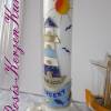 Moderne TAUFKERZE " Vincent " mit Leuchtturm-Symbol * Blau * Buben * Taufe * Kommunion * Geschenk * Bild 3