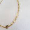Choker Kette Necklace Saatperlen Rocailles Halskette Bicone Kegel schöne elegante Kette aus Metall und Glasperlen Bild 6