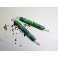 Diamond painting pen mit grünen Streifen Bild 1
