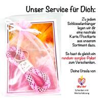 Schlüsselanhänger "Du bist wundervoll", Geschenk zum Valentinstag Freundschaft, 34 Farben Segelseil/Segeltau Bild 6