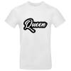 King und Queen T-Shirts, Pärchen, schwarz, weiß Bild 3