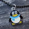 Pinguin mit Schal in verschiedene Farben Halskette Bild 6