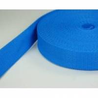 Gurtband 25 mm breit - Blau Bild 1
