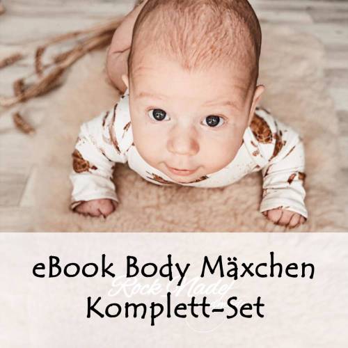eBook Set Body Mäxchen Gr. 44-110 A4 & Großformat