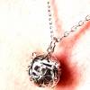 Halskette, Damenkette,Herz,  Kette mit Leuchtkugel,Kette ,nachtleuchtend Bild 5