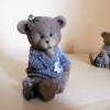 Teddybär , Bär   im Weihnachtslook  zum basteln Dekorieren Bild 1