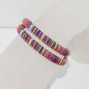 Armband gewebt Inka multifarben mit Edelstahl Magnetschließe Bild 4