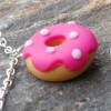 3D Donut mit Punkten  Halskette  kawaii sweet Bild 2