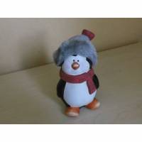 Pinguin   im Weihnachtslook  zum basteln Dekorieren Bild 1