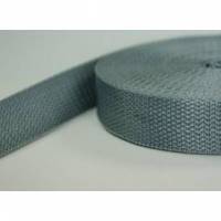 Gurtband 20 mm breit - Grau Bild 1