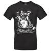 T-Shirt, Frontdruck, I Love my Chihuahua, weiß, schwarz, weiß neonpink, schwarz neonpink, XS-5XL, Unisex, Bild 2