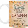 Camping-Tasse IM HIMMEL CAMPEN┊Kaffeetasse Bürotasse┊tolle Geschenkidee für Camper Bild 2