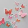 Glückwunschkarte zum Geburtstag - Briefumschlag mit Schmetterlingen, Geburtstagskarte Bild 2
